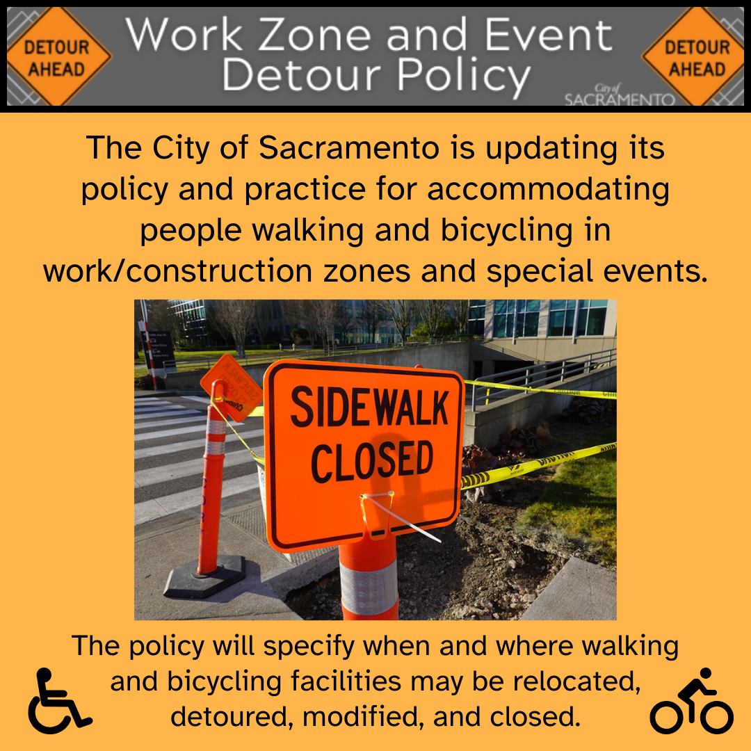 Community feedback requested on City’s Draft Work Zone & Event Detour Policy