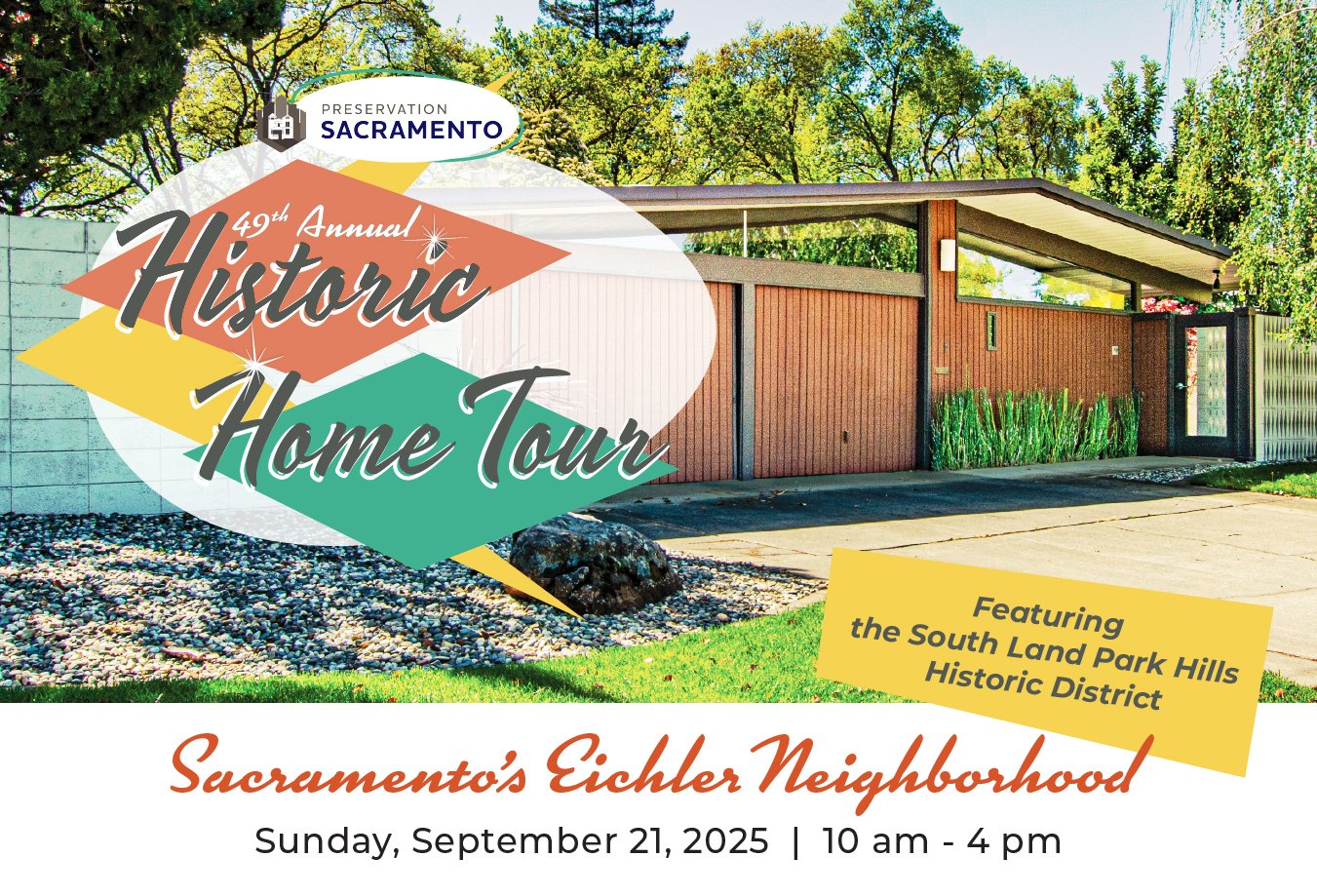 Tabling at Preservation Sac’s Historic Home Tour